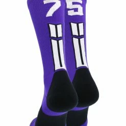Brand new ๐ฅฐ MadSportsStuff Purple Player ID Custom Number Crew ๐งฆ Socks For ๐ Basketball Lacrosse Volleyball Boys And ๐ง Girls ๐ 157 MadSportsStuff Purple Player ID Custom Number Crew Socks For Basketball Lacrosse Volleyball Boys And Girls