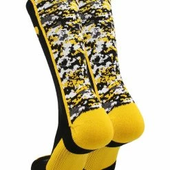TCK All Schools Iowa Hawkeyes Socks Digital Camo Crew