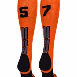Deals โญ MadSportsStuff ๐ฅ Softball ๐งฆ Socks Orange And Black Player ID Custom Number Over The Calf ๐งฆ Socks For ๐ฅ Softball โพ Baseball Football Boys And ๐ง Girls ๐ 128 MadSportsStuff Softball Socks Orange And Black Player ID Custom Number Over The Calf Socks For Softball Baseball Football Boys And Girls