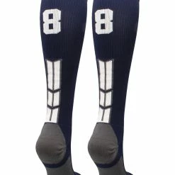 Best Sale ๐คฉ MadSportsStuff Navy Player ID Custom Number Over The Calf ๐งฆ Socks For ๐ฅ Softball โพ Baseball Football Boys And ๐ง Girls โจ 151 MadSportsStuff Navy Player ID Custom Number Over The Calf Socks For Softball Baseball Football Boys And Girls