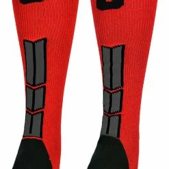 Wholesale π₯° MadSportsStuff βΎ Baseball 𧦠Socks Red And Black Player ID Custom Number Over The Calf 𧦠Socks For π₯ Softball βΎ Baseball Football Boys And π§ Girls π 122 MadSportsStuff Baseball Socks Red And Black Player ID Custom Number Over The Calf Socks For Softball Baseball Football Boys And Girls