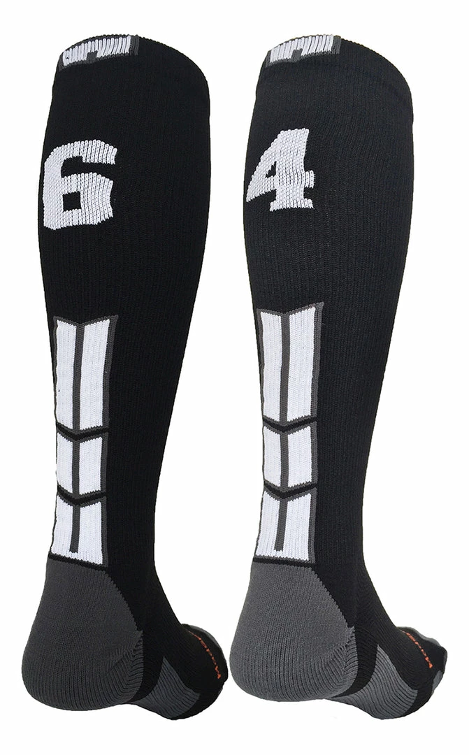 Cheap ๐ฅฐ MadSportsStuff ๐ฅ Softball ๐งฆ Socks Black Player ID Custom Number Over The Calf ๐งฆ Socks For ๐ฅ Softball โพ Baseball Football Boys And ๐ง Girls ๐ 16 MadSportsStuff Softball Socks Black Player ID Custom Number Over The Calf Socks For Softball Baseball Football Boys And Girls