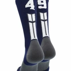 Deals ๐ MadSportsStuff Volleyball ๐งฆ Socks Navy Player ID Custom Number Crew ๐งฆ Socks For ๐ Basketball Lacrosse Volleyball Boys And ๐ง Girls ๐ 159 MadSportsStuff Volleyball Socks Navy Player ID Custom Number Crew Socks For Basketball Lacrosse Volleyball Boys And Girls