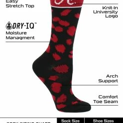 New ๐ TCK Alabama Crimson Tide ๐งฆ Socks ๐ฉ Womens Savage Crew ๐งฆ Socks ๐งจ 7 TCK Alabama Crimson Tide Socks Womens Savage Crew Socks
