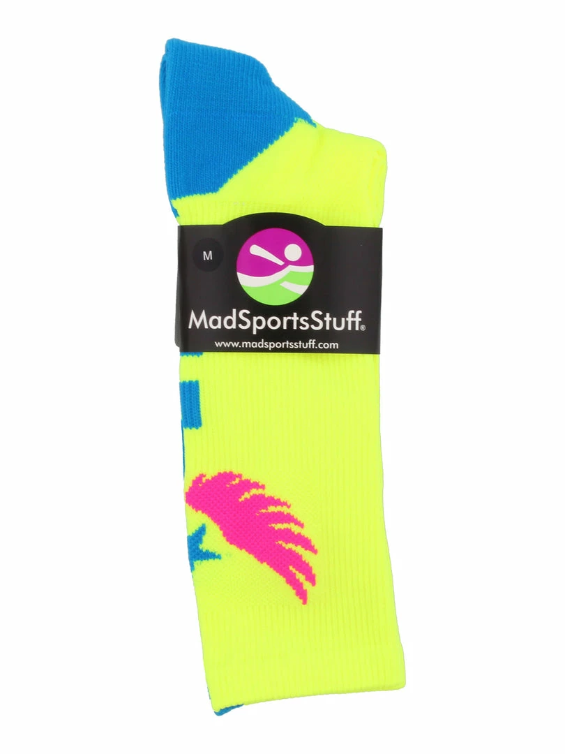 Best Pirce โ๏ธ MadSportsStuff Light Speed Athletic Crew ๐งฆ Socks (multiple Colors) โ 4 MadSportsStuff Light Speed Athletic Crew Socks (multiple Colors)