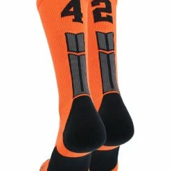 Flash Sale β MadSportsStuff Orange And Black Player ID Custom Number Crew 𧦠Socks For π Basketball Lacrosse Volleyball Boys And π§ Girls β 191 MadSportsStuff Orange And Black Player ID Custom Number Crew Socks For Basketball Lacrosse Volleyball Boys And Girls
