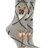 WHD Crazy Socks - Crew Boxer Socks For Women Gift For Dog Lovers