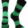 TCK Marshall Thundering Herd Socks Game Day Striped Crew Socks All Schools