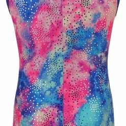MadSportsStuff Tank Style Girls Gymnastics Biketard Unitard