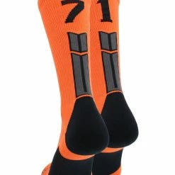 Flash Sale β MadSportsStuff Orange And Black Player ID Custom Number Crew 𧦠Socks For π Basketball Lacrosse Volleyball Boys And π§ Girls β 112 MadSportsStuff Orange And Black Player ID Custom Number Crew Socks For Basketball Lacrosse Volleyball Boys And Girls