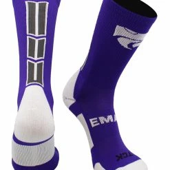 TCK Kansas State Wildcats Socks Baseline 3.0 Crew All Schools