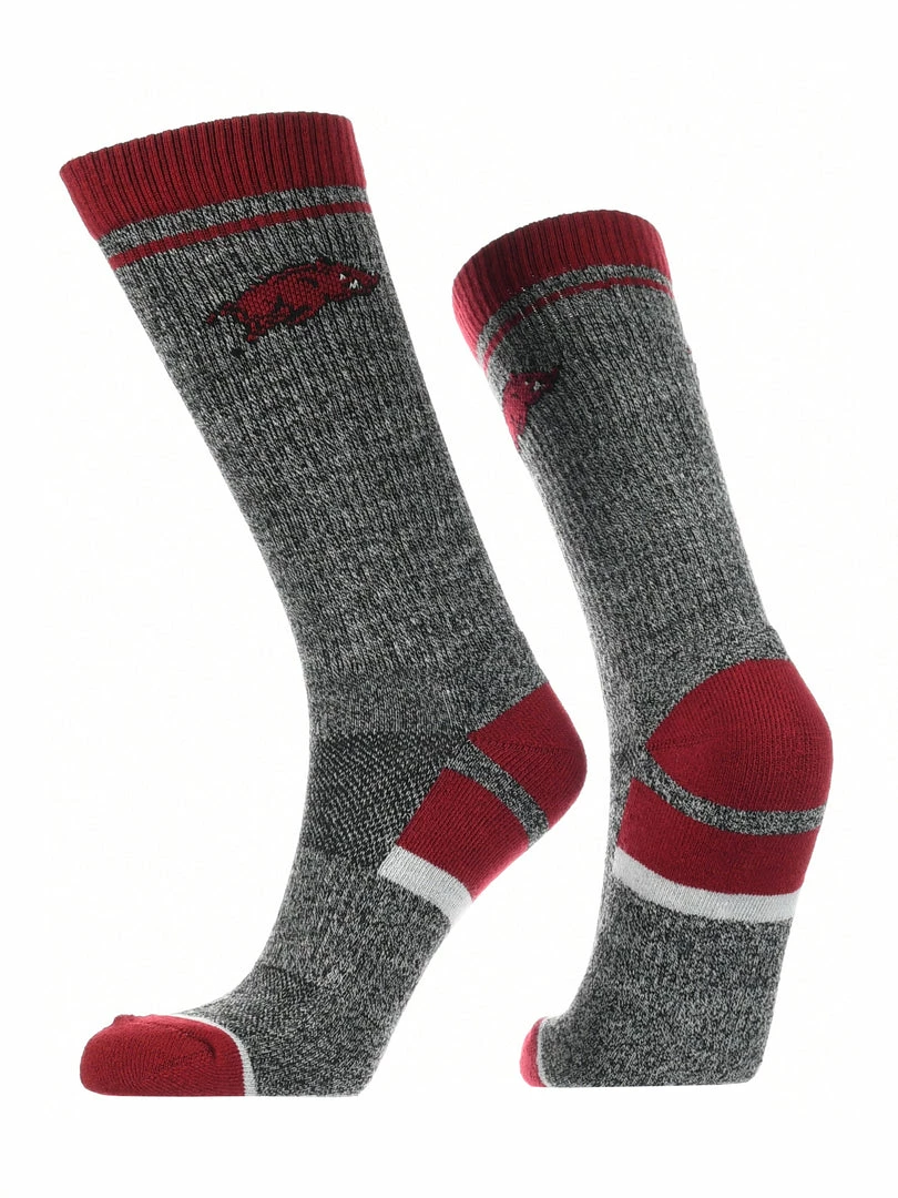 Cheapest โ๏ธ TCK Arkansas Razorbacks ๐งฆ Socks Victory Parade Crew Length ๐ 2 TCK Arkansas Razorbacks Socks Victory Parade Crew Length
