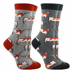 Discount ๐ WHD Cow ๐งฆ Socks For ๐ฉ Women - Cow Lovers Gift - 2-Pack ๐ฅฐ 9 WHD Cow Socks For Women - Cow Lovers Gift - 2-Pack