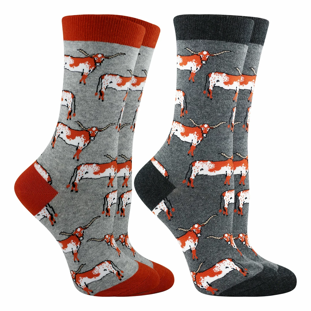 Discount ๐ WHD Cow ๐งฆ Socks For ๐ฉ Women - Cow Lovers Gift - 2-Pack ๐ฅฐ 5 WHD Cow Socks For Women - Cow Lovers Gift - 2-Pack