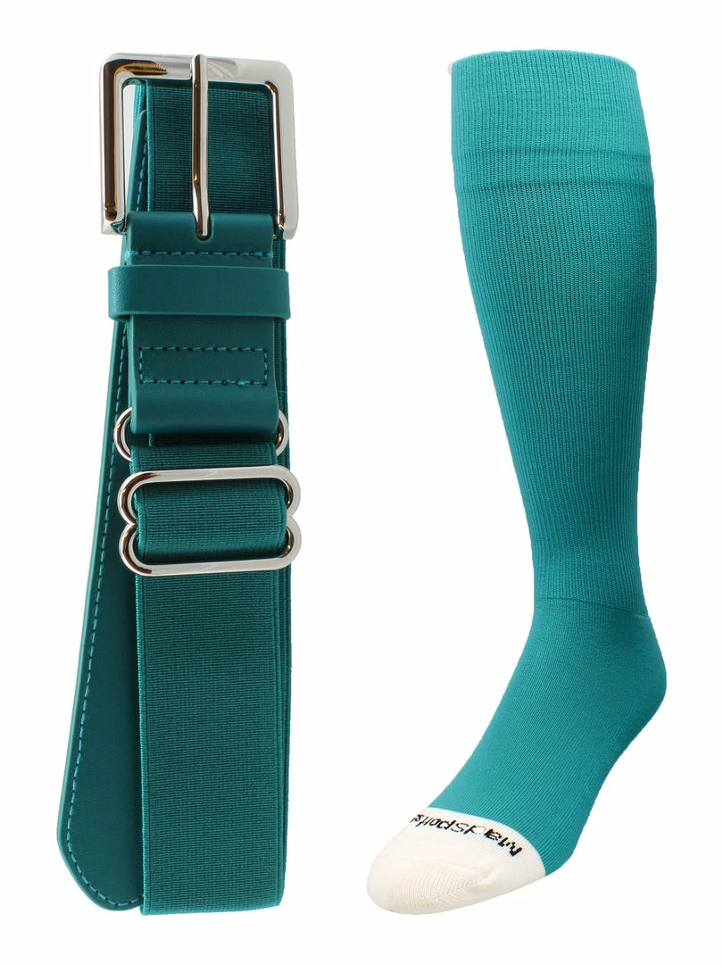 Cheapest ๐ MadSportsStuff ๐ฅ Softball Or โพ Baseball ๐งฆ Socks And Belt Combo - Youth And Adult Sizes Pro Line ๐ 17 MadSportsStuff Softball Or Baseball Socks And Belt Combo - Youth And Adult Sizes Pro Line