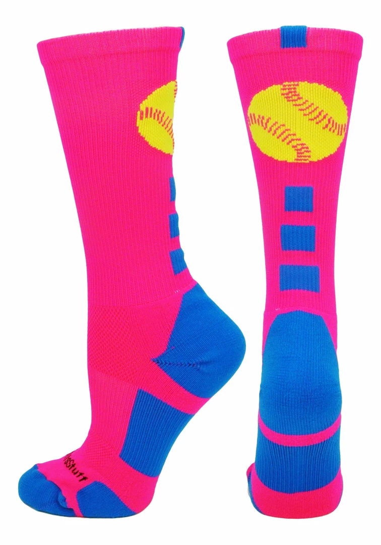 Best reviews of ๐ MadSportsStuff ๐ฅ Softball Logo Athletic Crew ๐งฆ Socks (multiple Colors) ๐ฅ Softball ๐งฆ Socks โ๏ธ 8 MadSportsStuff Softball Logo Athletic Crew Socks (multiple Colors) Softball Socks