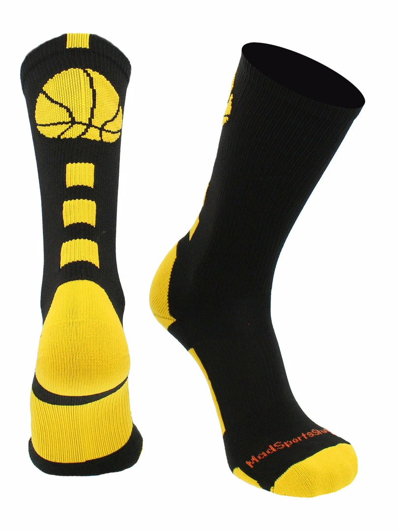 Best Sale โค๏ธ MadSportsStuff ๐ Basketball ๐งฆ Socks For Boys, ๐ง Girls, Men, ๐ฉ Women- Athletic Crew ๐งฆ Socks - Youth And Adult Sizes -Made In The USA ๐ 25 MadSportsStuff Basketball Socks For Boys, Girls, Men, Women- Athletic Crew Socks - Youth And Adult Sizes -Made In The USA