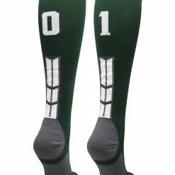 Best Pirce ๐ MadSportsStuff Dark Green Player ID Custom Number Over The Calf ๐งฆ Socks For ๐ฅ Softball โพ Baseball Football Boys And ๐ง Girls ๐ฅ Softball ๐งฆ Socks ๐คฉ 183 MadSportsStuff Dark Green Player ID Custom Number Over The Calf Socks For Softball Baseball Football Boys And Girls Softball Socks