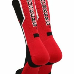 TCK University Of Nebraska Cornhuskers Socks Perimeter Crew All Schools