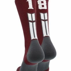 Cheap ๐ MadSportsStuff Maroon Player ID Custom Number Crew ๐งฆ Socks For ๐ Basketball Lacrosse Volleyball Boys And ๐ง Girls Volleyball ๐งฆ Socks ๐ฅ 164 MadSportsStuff Maroon Player ID Custom Number Crew Socks For Basketball Lacrosse Volleyball Boys And Girls Volleyball Socks