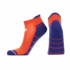TCK Clemson Tigers Low Cut Ankle Socks With Tab