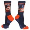 MadSportsStuff USA Hockey Socks Crew Length For Boys Or Men, Hockey Gift