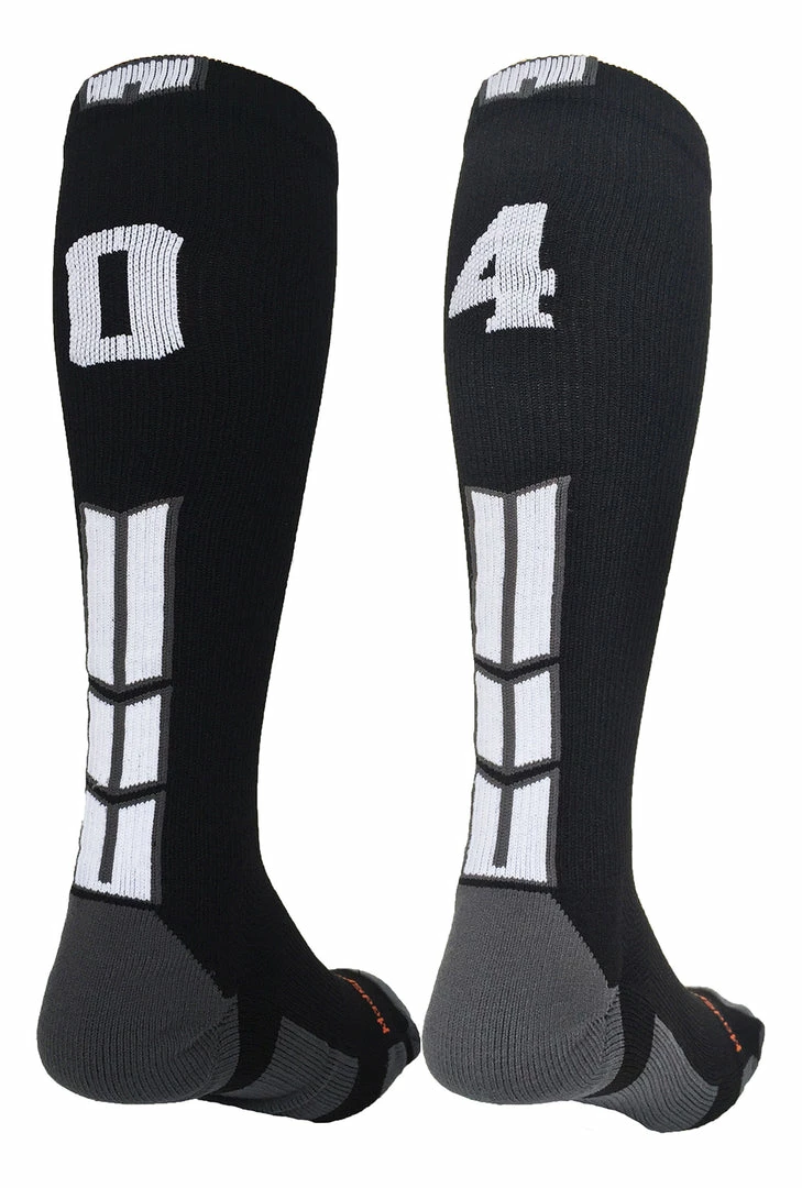Outlet โ MadSportsStuff ๐ฅ Softball ๐งฆ Socks Black Player ID Custom Number Over The Calf ๐งฆ Socks For ๐ฅ Softball โพ Baseball Football Boys And ๐ง Girls ๐ 75 MadSportsStuff Softball Socks Black Player ID Custom Number Over The Calf Socks For Softball Baseball Football Boys And Girls