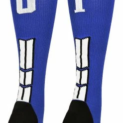 Brand new ๐ฅฐ MadSportsStuff Royal Player ID Custom Number Over The Calf ๐งฆ Socks For ๐ฅ Softball โพ Baseball Football Boys And ๐ง Girls ๐ 183 MadSportsStuff Royal Player ID Custom Number Over The Calf Socks For Softball Baseball Football Boys And Girls