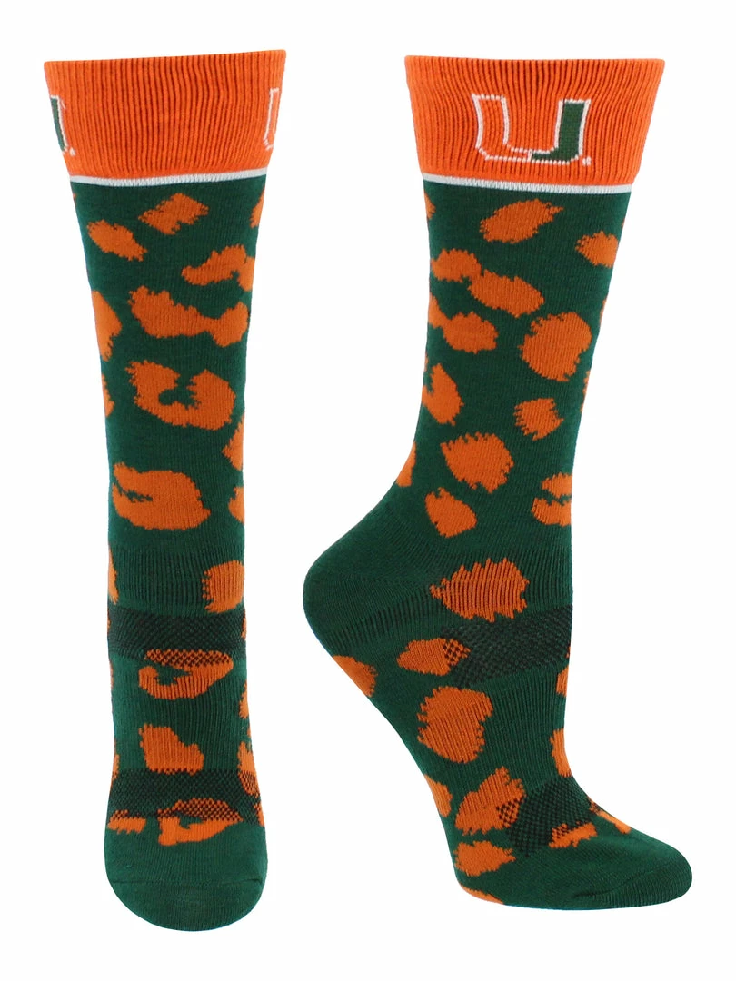 Best reviews of 🧨 TCK Miami Hurricanes 🧦 Socks 👩 Womens Savage Crew 🧦 Socks All Schools 💯 2 TCK Miami Hurricanes Socks Womens Savage Crew Socks All Schools