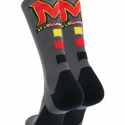 TCK All Schools Maryland Terps Socks Baseline Crew