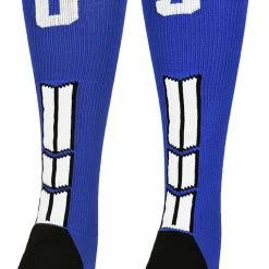 Brand new ๐ฅฐ MadSportsStuff Royal Player ID Custom Number Over The Calf ๐งฆ Socks For ๐ฅ Softball โพ Baseball Football Boys And ๐ง Girls ๐ 175 MadSportsStuff Royal Player ID Custom Number Over The Calf Socks For Softball Baseball Football Boys And Girls
