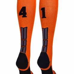 Deals โญ MadSportsStuff ๐ฅ Softball ๐งฆ Socks Orange And Black Player ID Custom Number Over The Calf ๐งฆ Socks For ๐ฅ Softball โพ Baseball Football Boys And ๐ง Girls ๐ 194 MadSportsStuff Softball Socks Orange And Black Player ID Custom Number Over The Calf Socks For Softball Baseball Football Boys And Girls