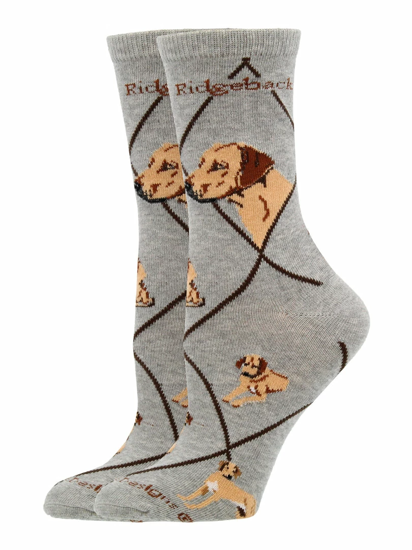 Best reviews of ๐ WHD Rhodesian Ridgeback ๐งฆ Socks For ๐ฉ Women Gift For ๐ถ Dog Lovers Crazy ๐งฆ Socks - Crew ๐คฉ 2 WHD Rhodesian Ridgeback Socks For Women Gift For Dog Lovers Crazy Socks - Crew