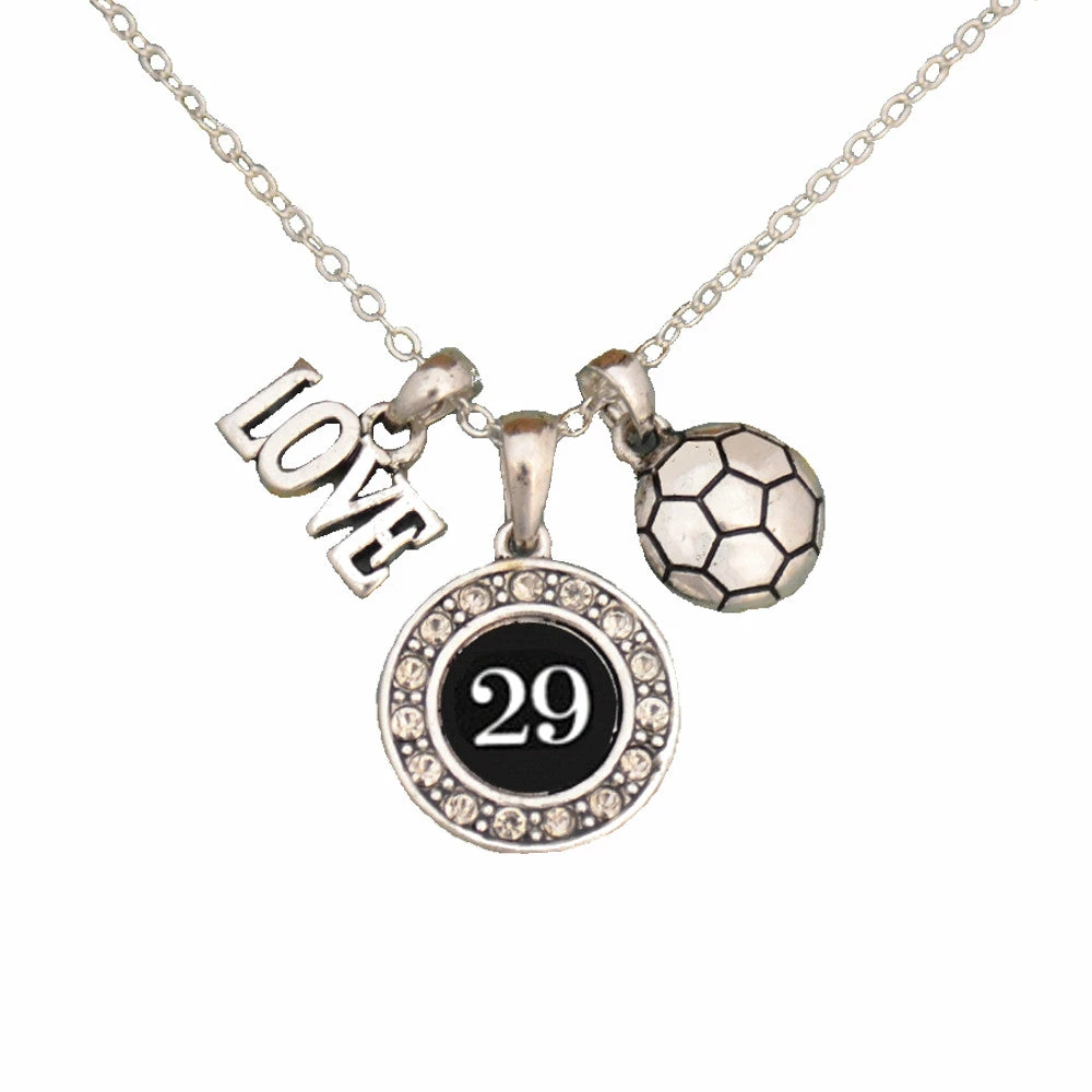 Discount ๐ MadSportsStuff ๐ง Girls Soccer Necklace With Jersey Number (Available In 39 Numbers) โ 7 MadSportsStuff Girls Soccer Necklace With Jersey Number (Available In 39 Numbers)