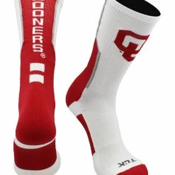 Wholesale ๐ฅฐ TCK OU Oklahoma Sooners ๐งฆ Socks Perimeter Crew ๐ 11 TCK OU Oklahoma Sooners Socks Perimeter Crew