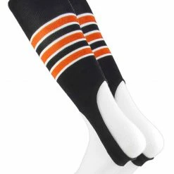 TCK Striped Baseball Stirrups 7 Inch Pattern D