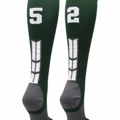 Best Pirce ๐ MadSportsStuff Dark Green Player ID Custom Number Over The Calf ๐งฆ Socks For ๐ฅ Softball โพ Baseball Football Boys And ๐ง Girls ๐ฅ Softball ๐งฆ Socks ๐คฉ 133 MadSportsStuff Dark Green Player ID Custom Number Over The Calf Socks For Softball Baseball Football Boys And Girls Softball Socks