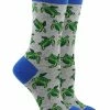 WHD Sea Turtle Socks For Women Gift For Sea Turtle Lovers Crazy Socks - Crew