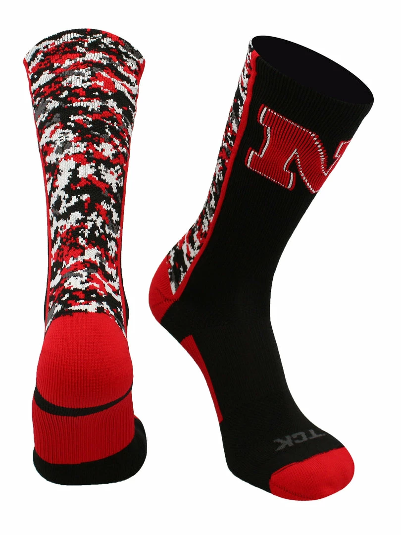 Top 10 ๐ TCK All Schools Nebraska Cornhuskers ๐งฆ Socks Digital Camo Crew ๐ 6 TCK All Schools Nebraska Cornhuskers Socks Digital Camo Crew