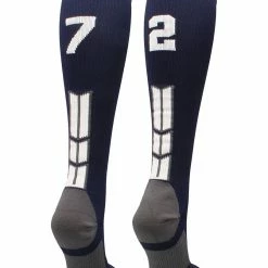 Best Sale ๐คฉ MadSportsStuff Navy Player ID Custom Number Over The Calf ๐งฆ Socks For ๐ฅ Softball โพ Baseball Football Boys And ๐ง Girls โจ 117 MadSportsStuff Navy Player ID Custom Number Over The Calf Socks For Softball Baseball Football Boys And Girls