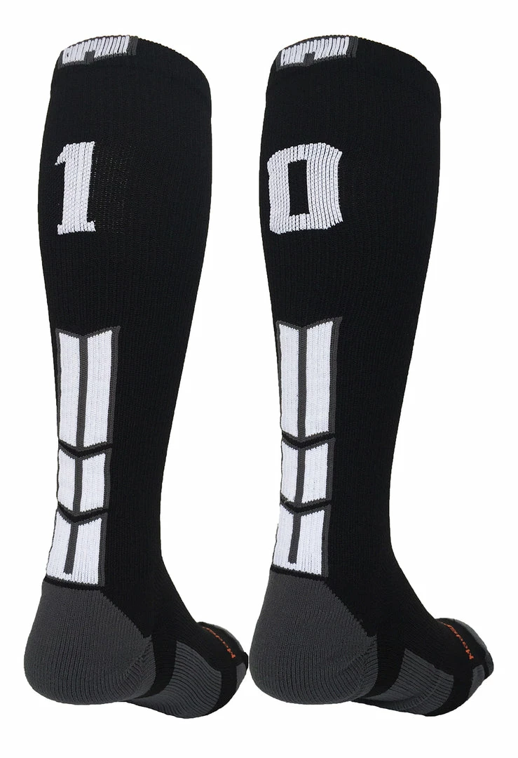 Outlet โ MadSportsStuff ๐ฅ Softball ๐งฆ Socks Black Player ID Custom Number Over The Calf ๐งฆ Socks For ๐ฅ Softball โพ Baseball Football Boys And ๐ง Girls ๐ 69 MadSportsStuff Softball Socks Black Player ID Custom Number Over The Calf Socks For Softball Baseball Football Boys And Girls