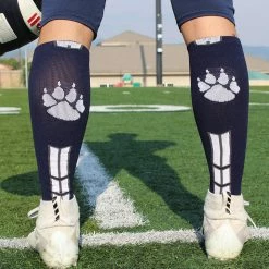 MadSportsStuff Wild Paw Over The Calf Socks (multiple Colors) Baseball Socks