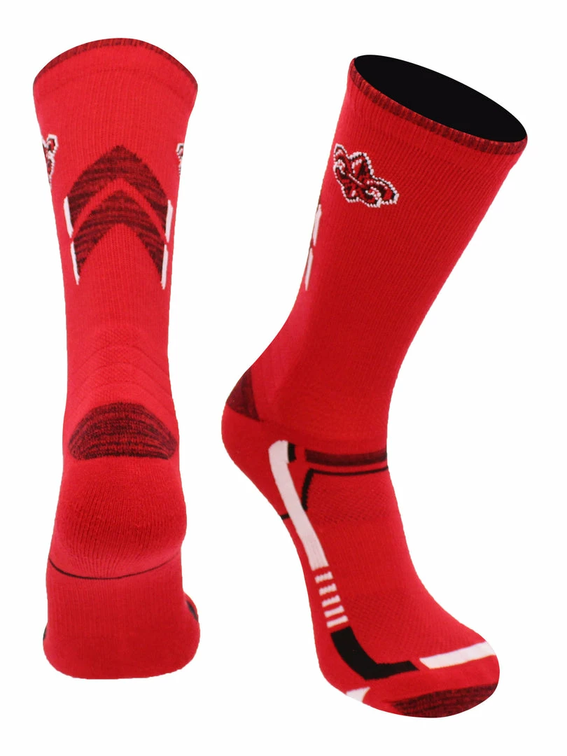 Discount ๐ TCK Louisiana Lafayette Ragin' Cajuns ๐งฆ Socks Champion Crew ๐งฆ Socks All Schools โค๏ธ 5 TCK Louisiana Lafayette Ragin' Cajuns Socks Champion Crew Socks All Schools