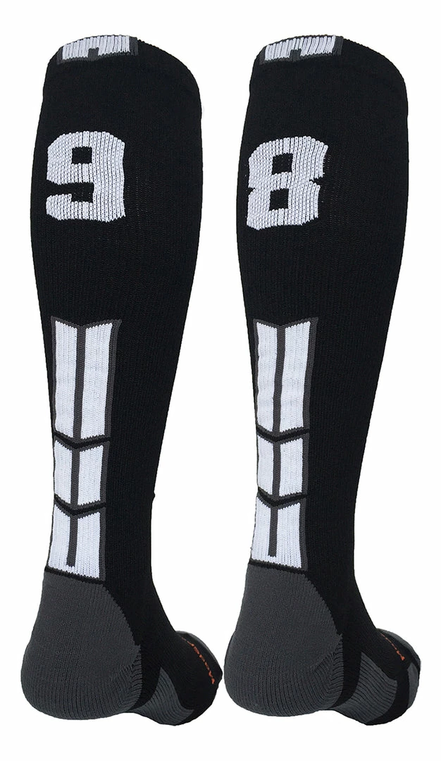 Cheap ๐ฅฐ MadSportsStuff ๐ฅ Softball ๐งฆ Socks Black Player ID Custom Number Over The Calf ๐งฆ Socks For ๐ฅ Softball โพ Baseball Football Boys And ๐ง Girls ๐ 93 MadSportsStuff Softball Socks Black Player ID Custom Number Over The Calf Socks For Softball Baseball Football Boys And Girls