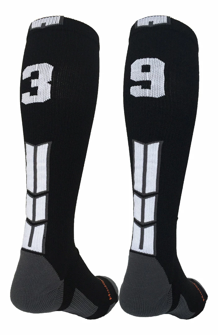 Cheap ๐ฅฐ MadSportsStuff ๐ฅ Softball ๐งฆ Socks Black Player ID Custom Number Over The Calf ๐งฆ Socks For ๐ฅ Softball โพ Baseball Football Boys And ๐ง Girls ๐ 91 MadSportsStuff Softball Socks Black Player ID Custom Number Over The Calf Socks For Softball Baseball Football Boys And Girls