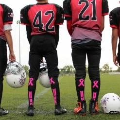 Outlet ๐ MadSportsStuff Triumph Pink Ribbon Breast Cancer Awareness Over The Calf ๐งฆ Socks โพ Baseball ๐งฆ Socks โค๏ธ 13 MadSportsStuff Triumph Pink Ribbon Breast Cancer Awareness Over The Calf Socks Baseball Socks