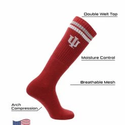 Best reviews of ๐ TCK All Schools Indiana Hoosiers ๐งฆ Socks Throwback Tube ๐ 9 TCK All Schools Indiana Hoosiers Socks Throwback Tube