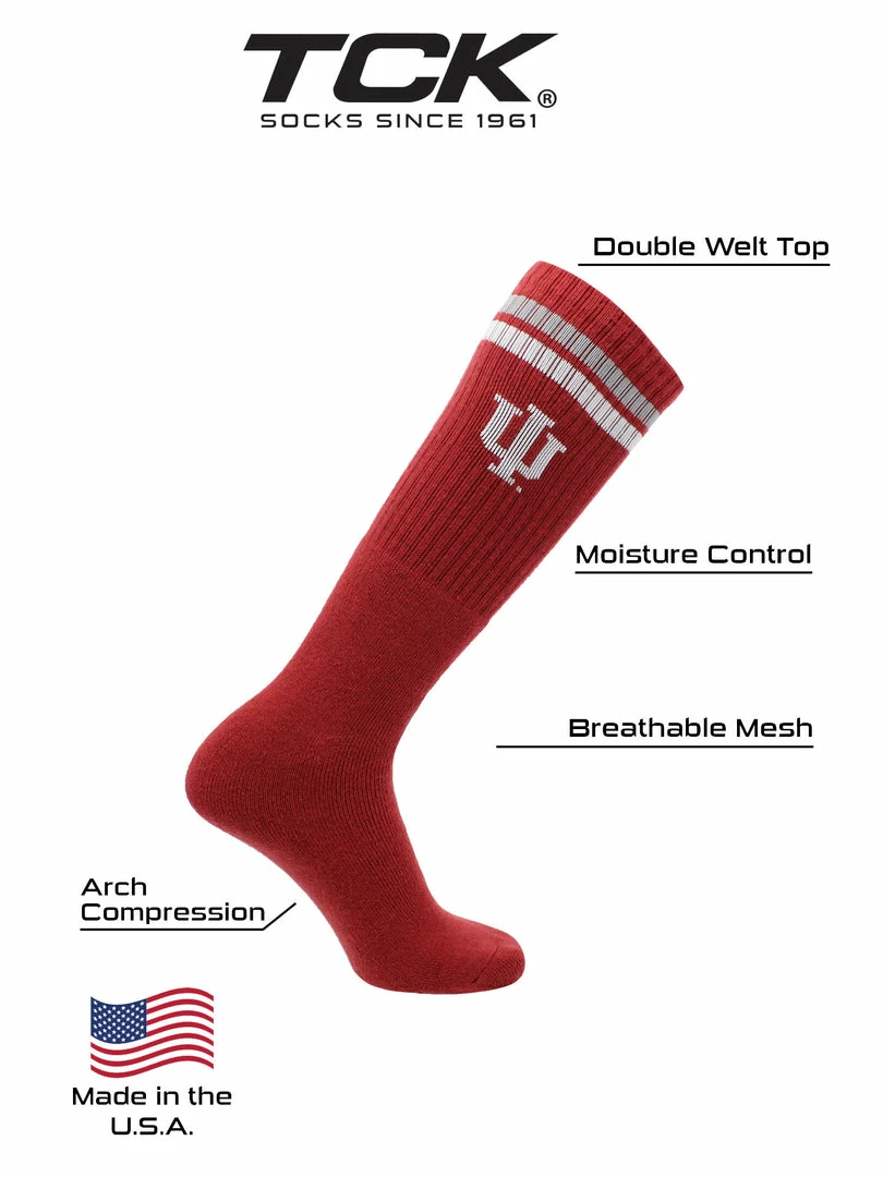 Best reviews of ๐ TCK All Schools Indiana Hoosiers ๐งฆ Socks Throwback Tube ๐ 4 TCK All Schools Indiana Hoosiers Socks Throwback Tube