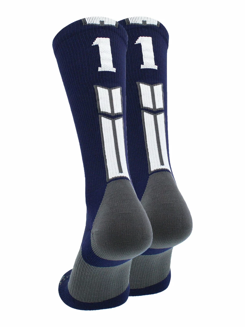 Deals ๐ MadSportsStuff Volleyball ๐งฆ Socks Navy Player ID Custom Number Crew ๐งฆ Socks For ๐ Basketball Lacrosse Volleyball Boys And ๐ง Girls ๐ 67 MadSportsStuff Volleyball Socks Navy Player ID Custom Number Crew Socks For Basketball Lacrosse Volleyball Boys And Girls