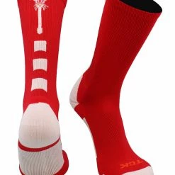 TCK Midline Lacrosse Logo Crew Socks